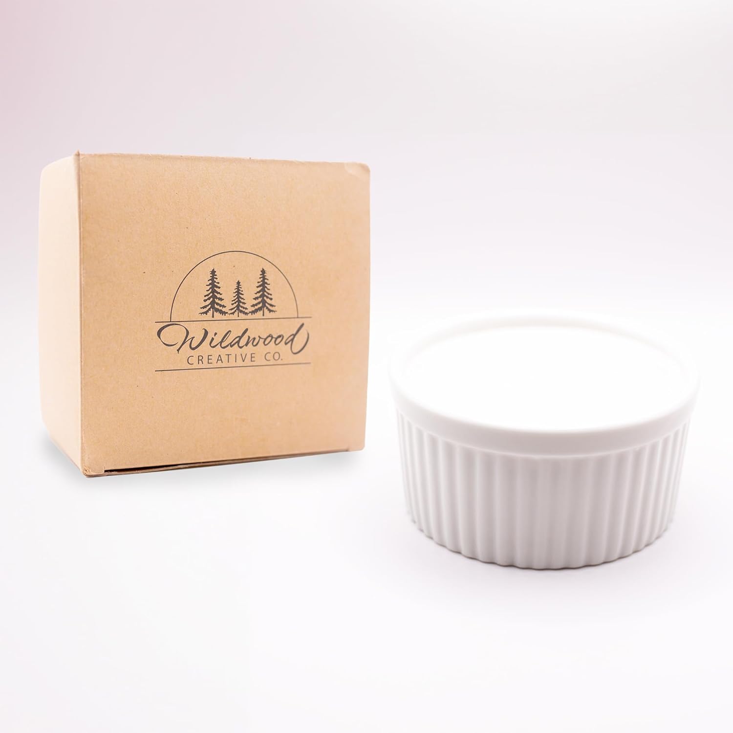 Wildwood Creative Co Solid Dish Soap Bar Ramekin - 75oz Unscented Concentrated Dish soap No plastic waste