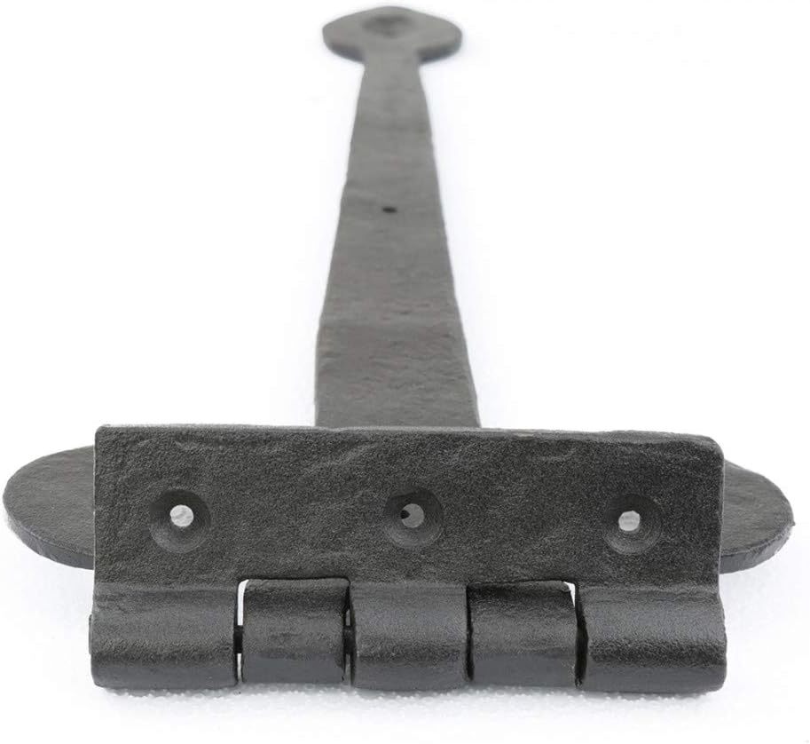 Key Features premium Rust-Proof Fleur De Lis Door Hinges - Rustic Aesthetic - Durable Timeless Design - 18-inch Pack