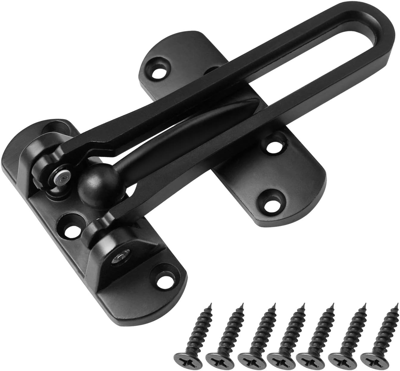 SAISN Door Reforcer Lock Latch with 100-Pound Resistance for Home Security