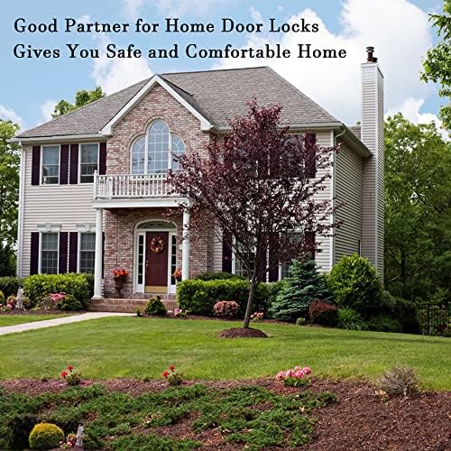 VEEBELL Stainless Steel Deadbolt Strike Plate - 1 x 2-14