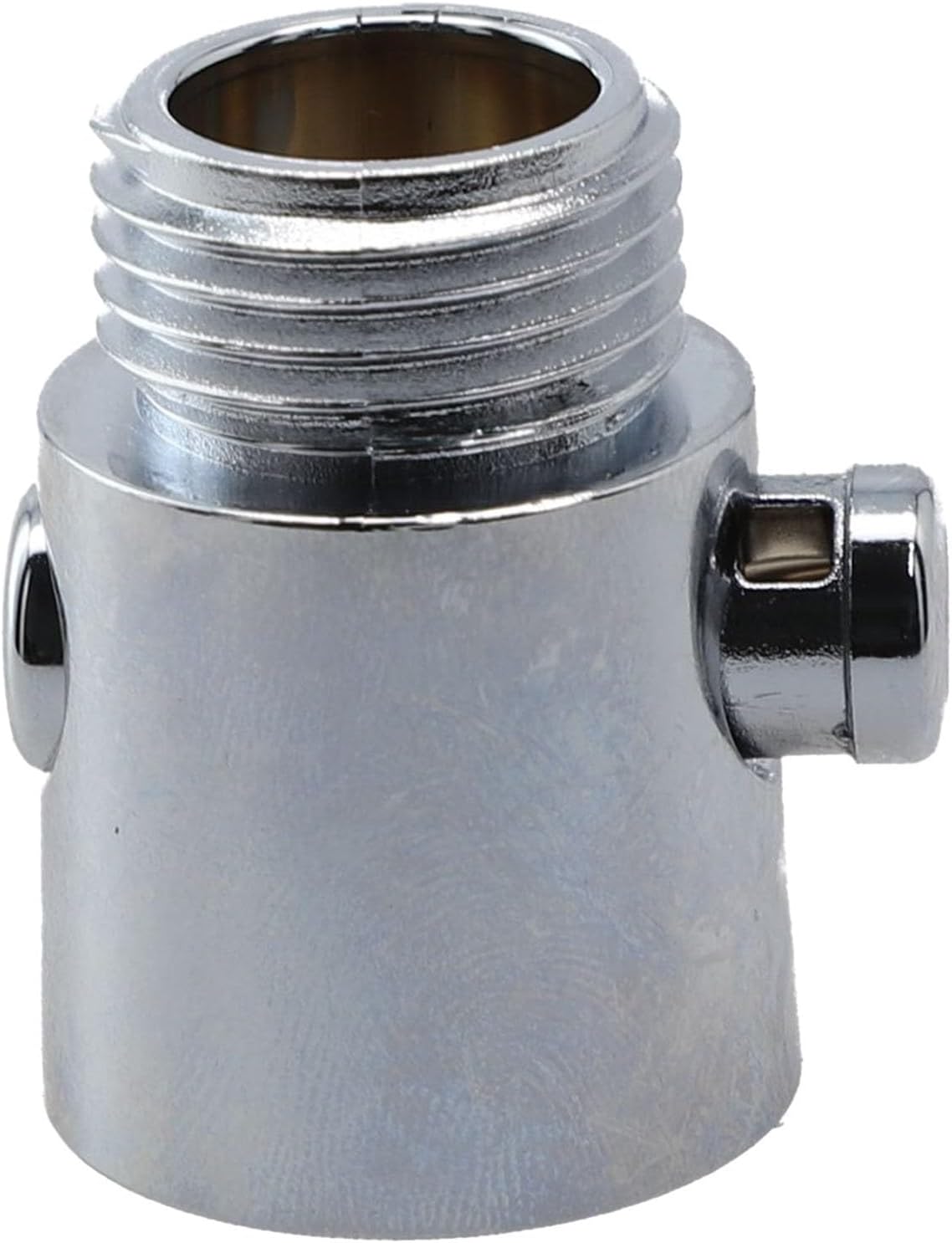 Water Flow Control Valve Brass for Bathroom One-Button Flow Adjustment Water Saving Durable ABS Material