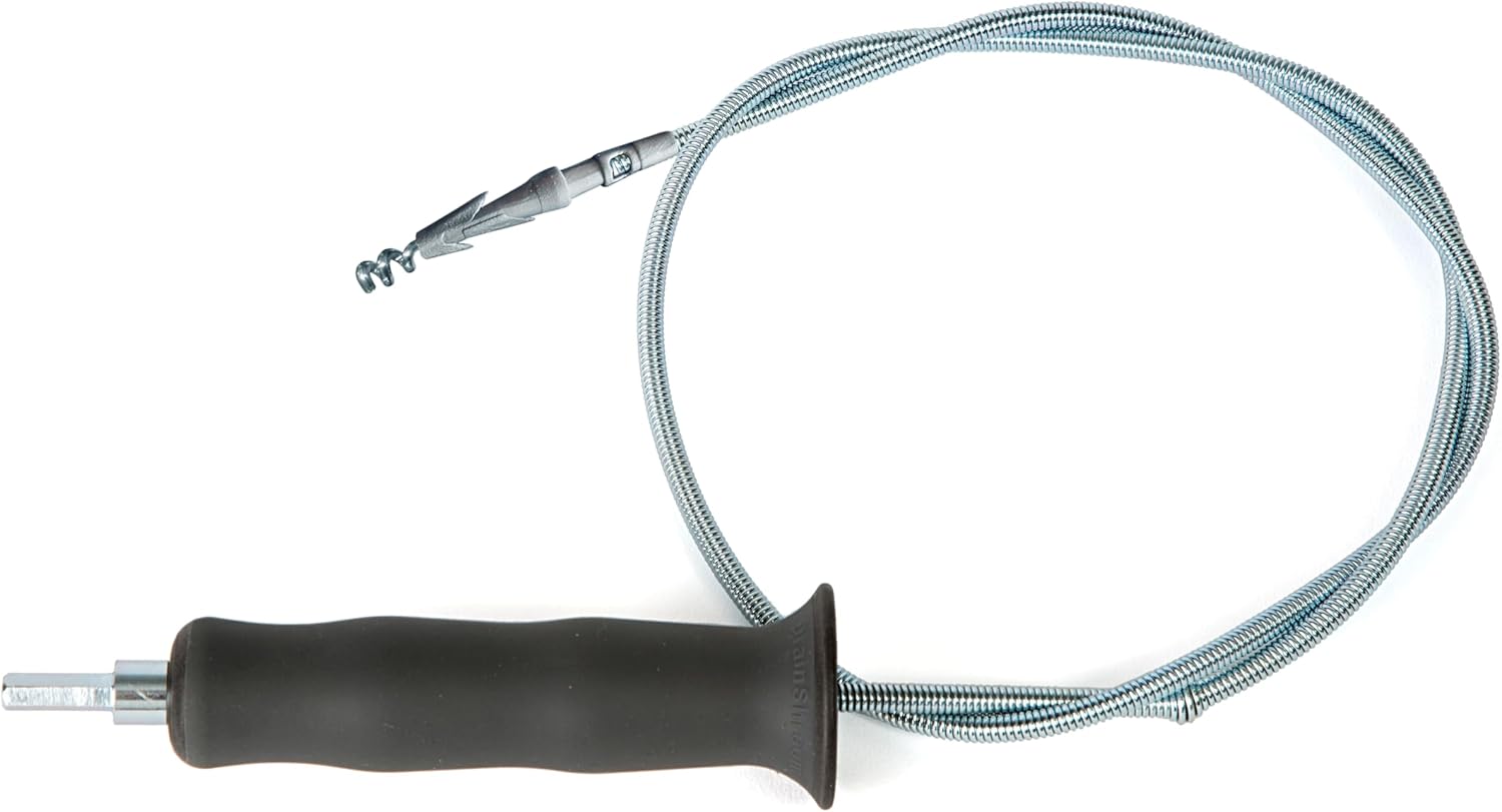 DrainShroom 36-Inch Reusable Sink Snake Flexible Drain Clog Remover Tool for Home Use