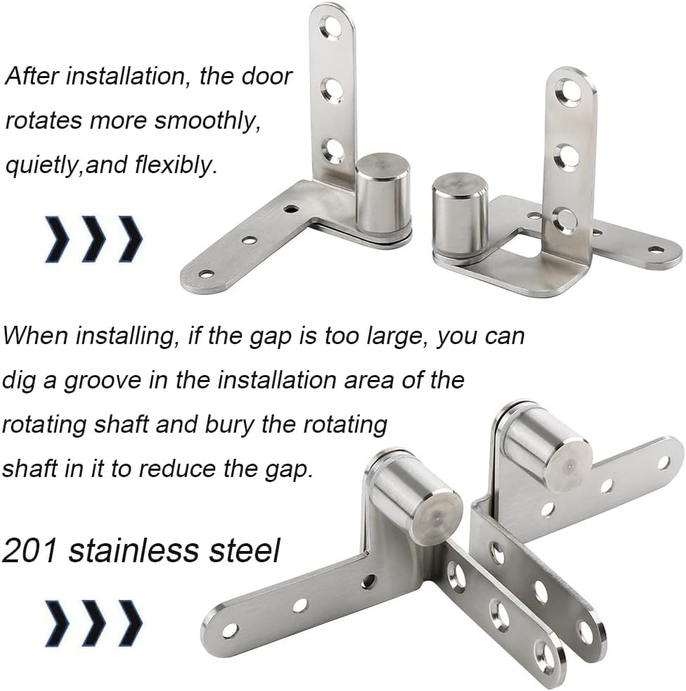 Smooth Operation 132lb Heavy Duty Door Hinges for Wood Aluminum Doors