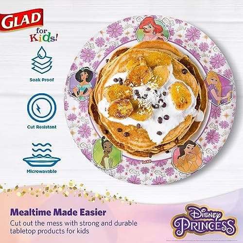 Glad for Kids Disney Princess Paper Plates 10 30 Ct