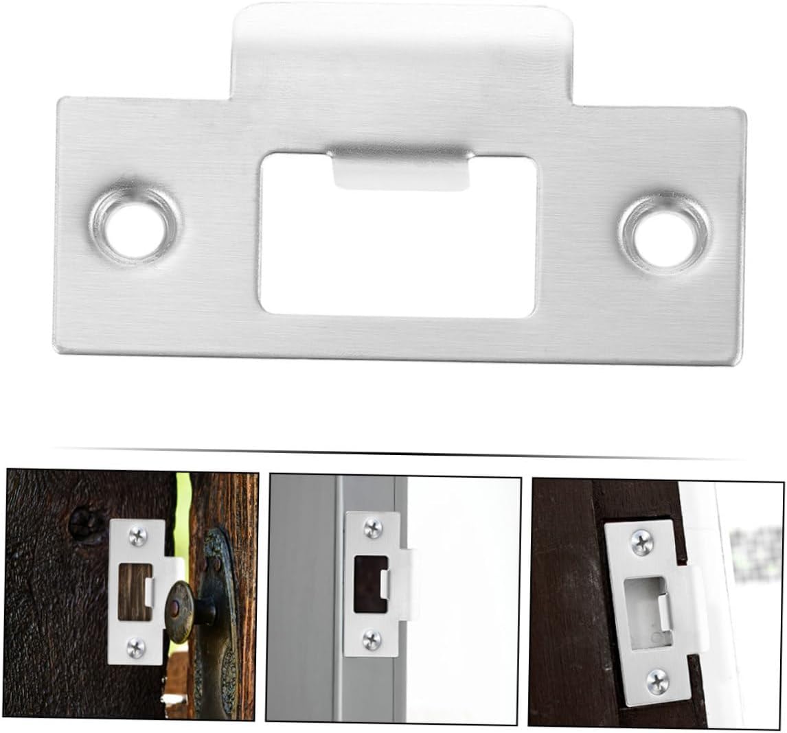 BUTIFULSIC Stainless Steel Door Reinforcement Kit with Sizes 1-58in for Room Garage Locks