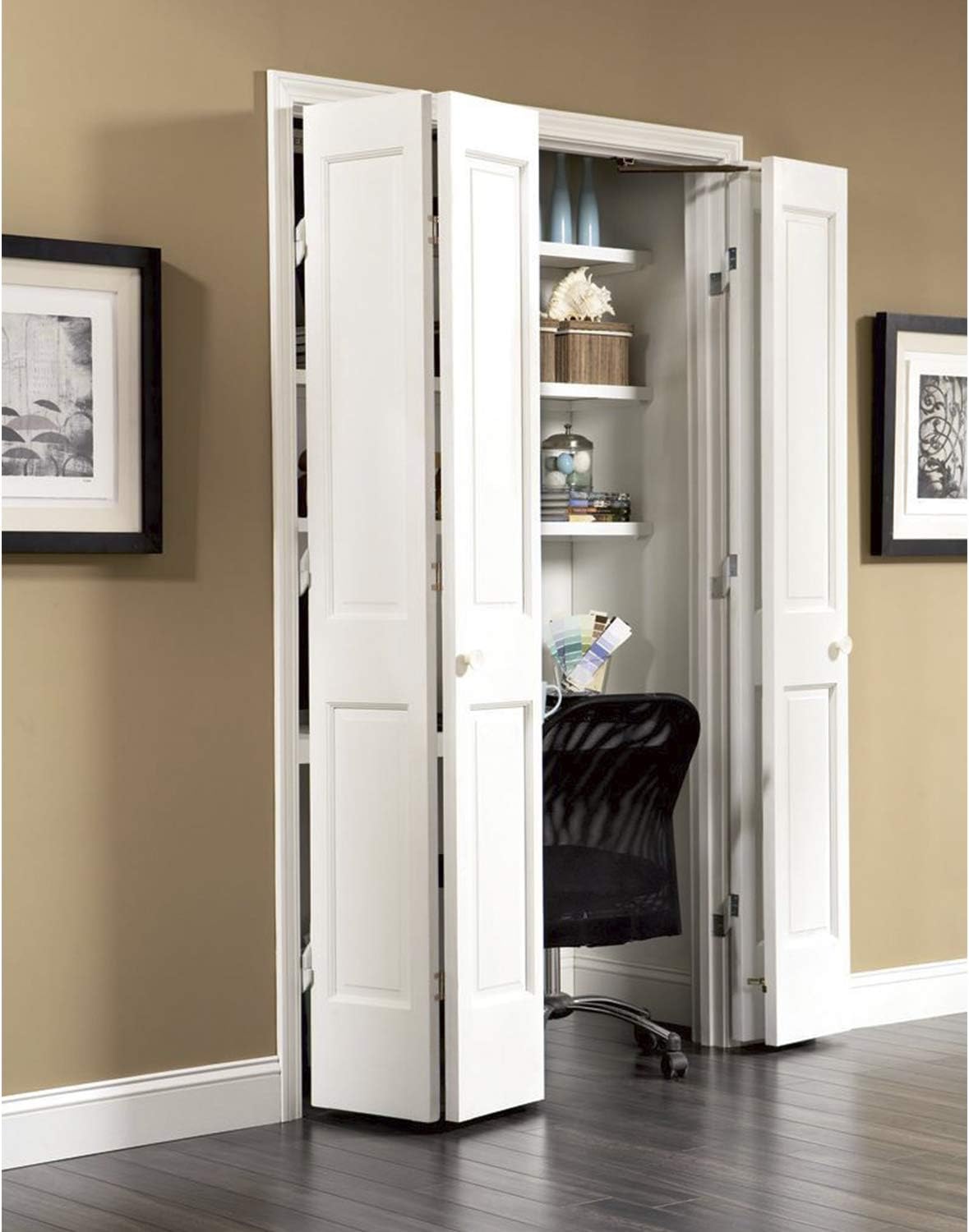 Johnson Hardware Folding Door Hardware Set for Doors - Full-Access Hinges with Optional Heavy Duty Options