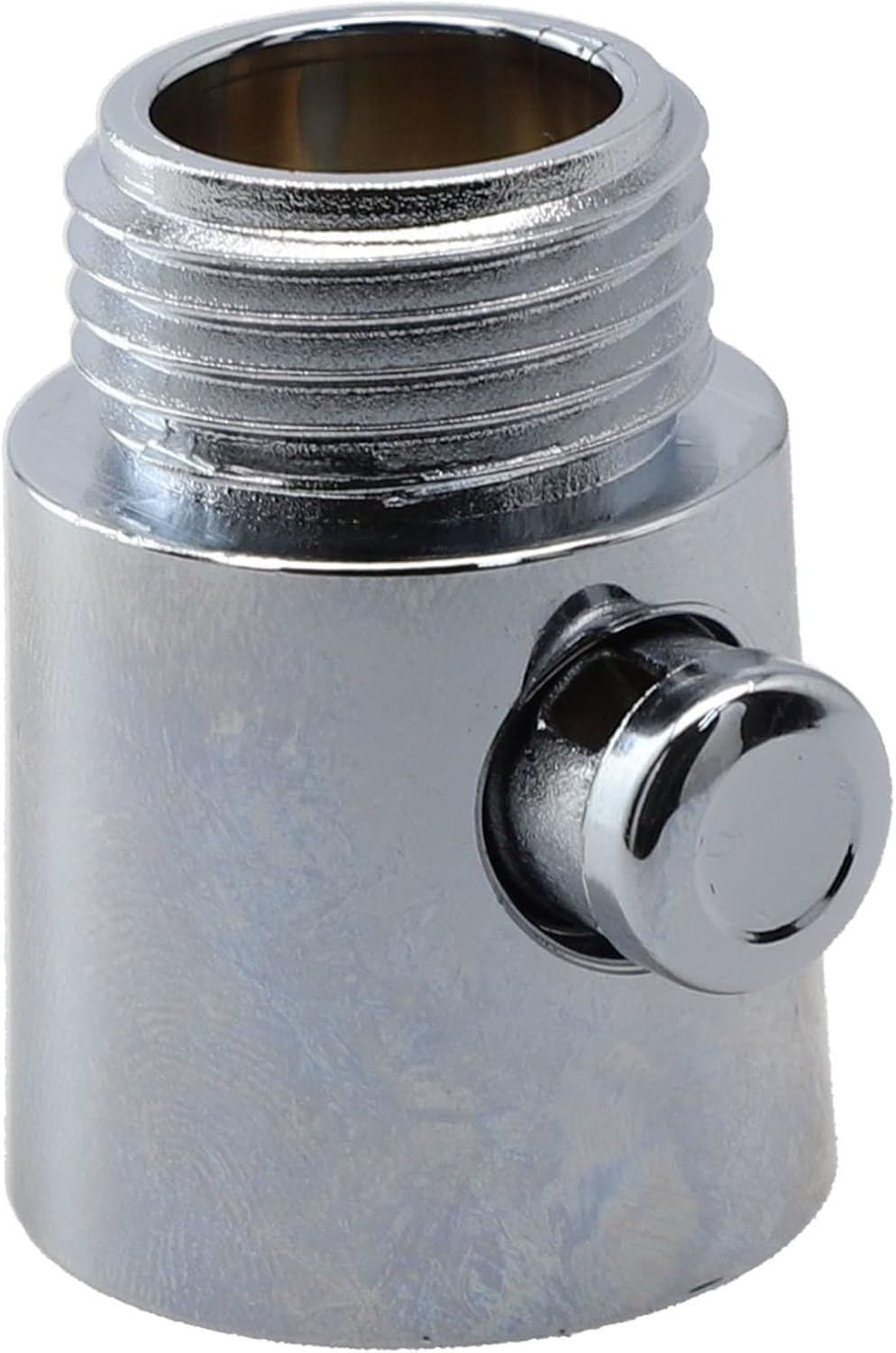 Water Flow Control Valve Brass for Bathroom One-Button Flow Adjustment Water Saving Durable ABS Material