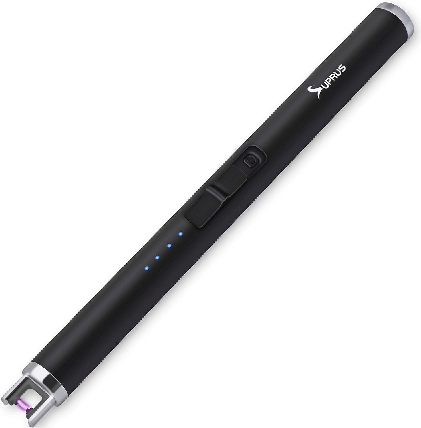 SUPRUS USB Type C Rechargeable Flameless Lighter with LED Battery Display