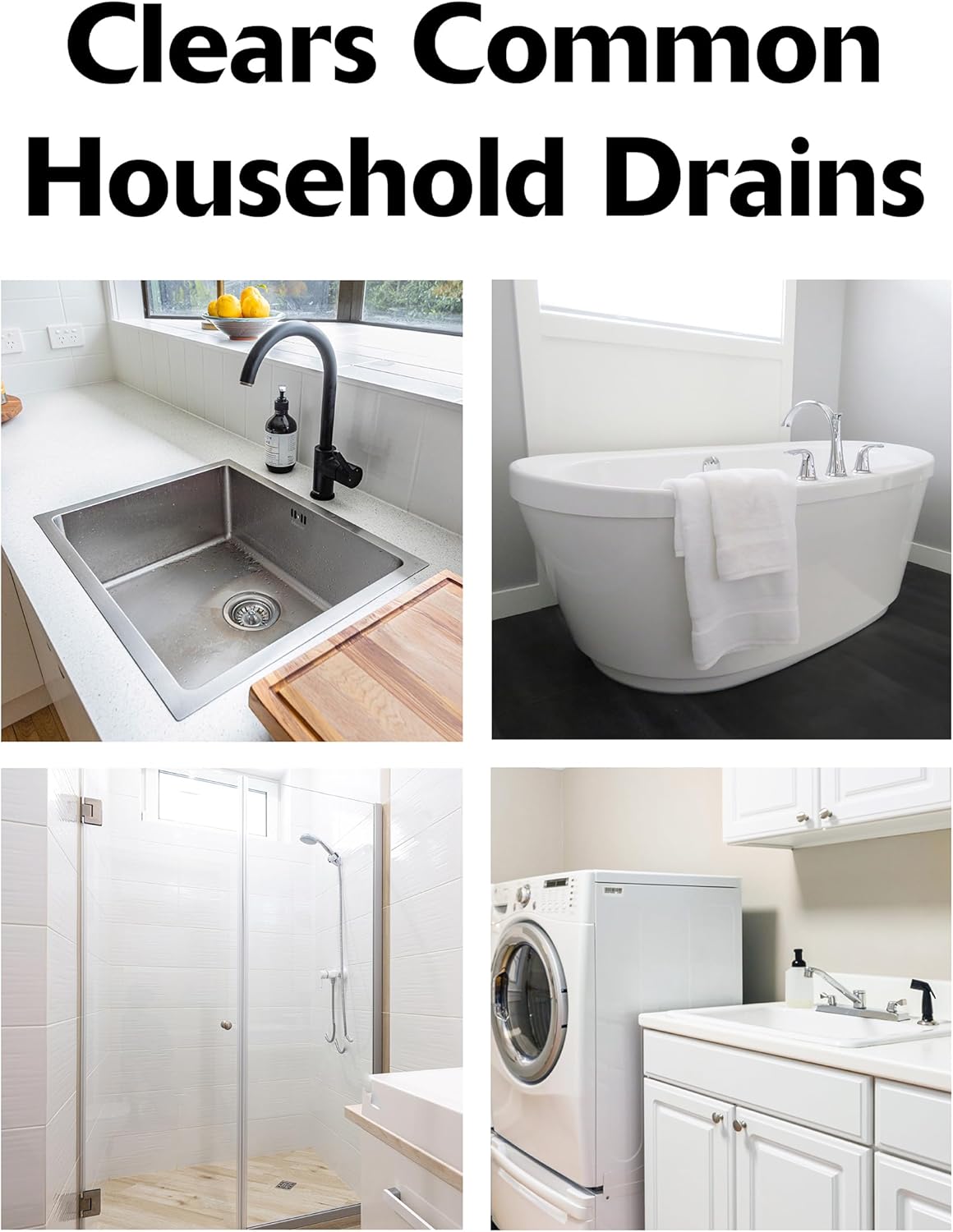 Korky Beehive Mini Sink Drain Plunger - Effortlessly Eliminate Clogs in Sinks Showers and Kitchens