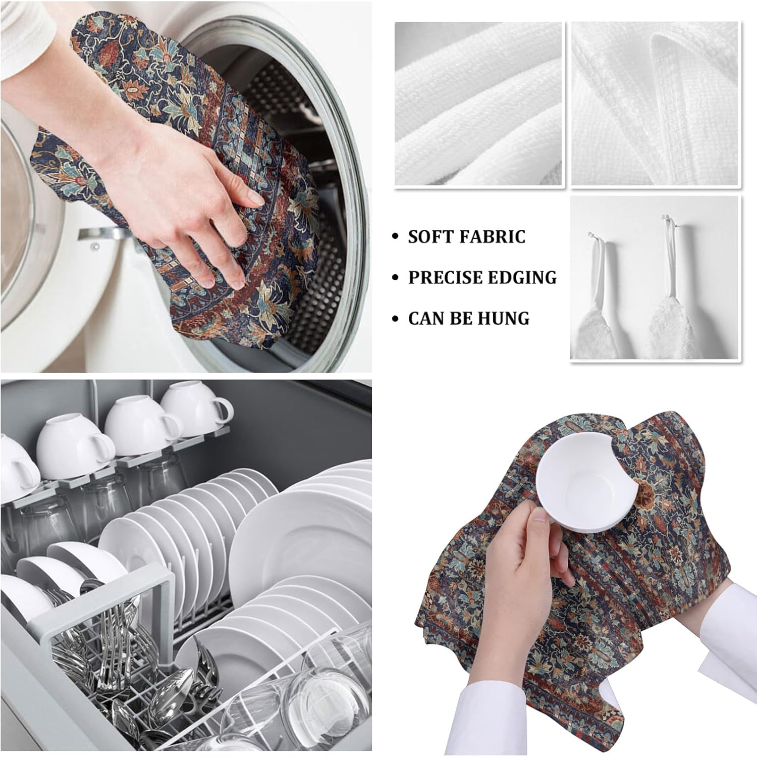 Transform Your Kitchen with These Luxury Vintage Garden Towels Perfect for Busy Kitchens