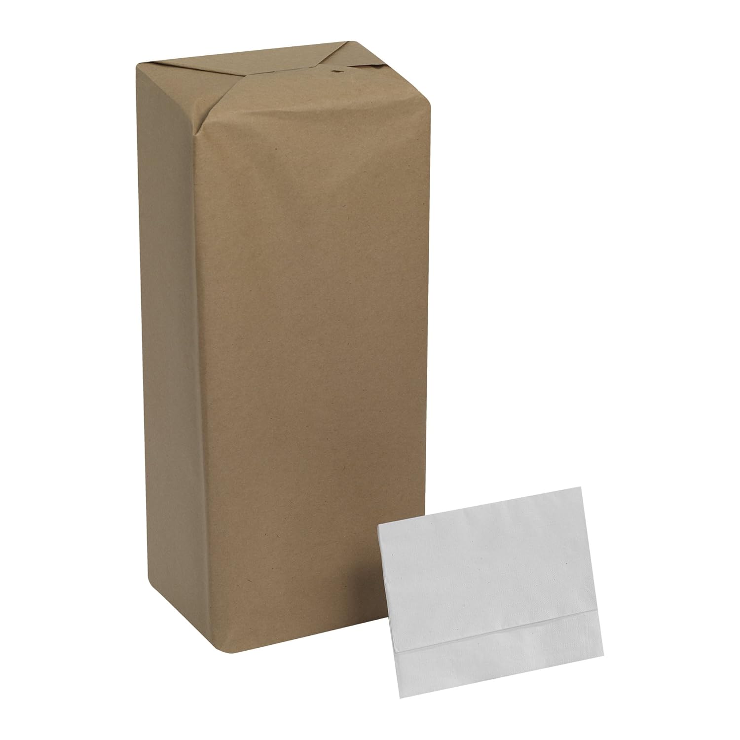 Dixie Full-Fold 1-Ply Dispenser Paper Napkin Refills By Georgia-Pacific White 7200 Count